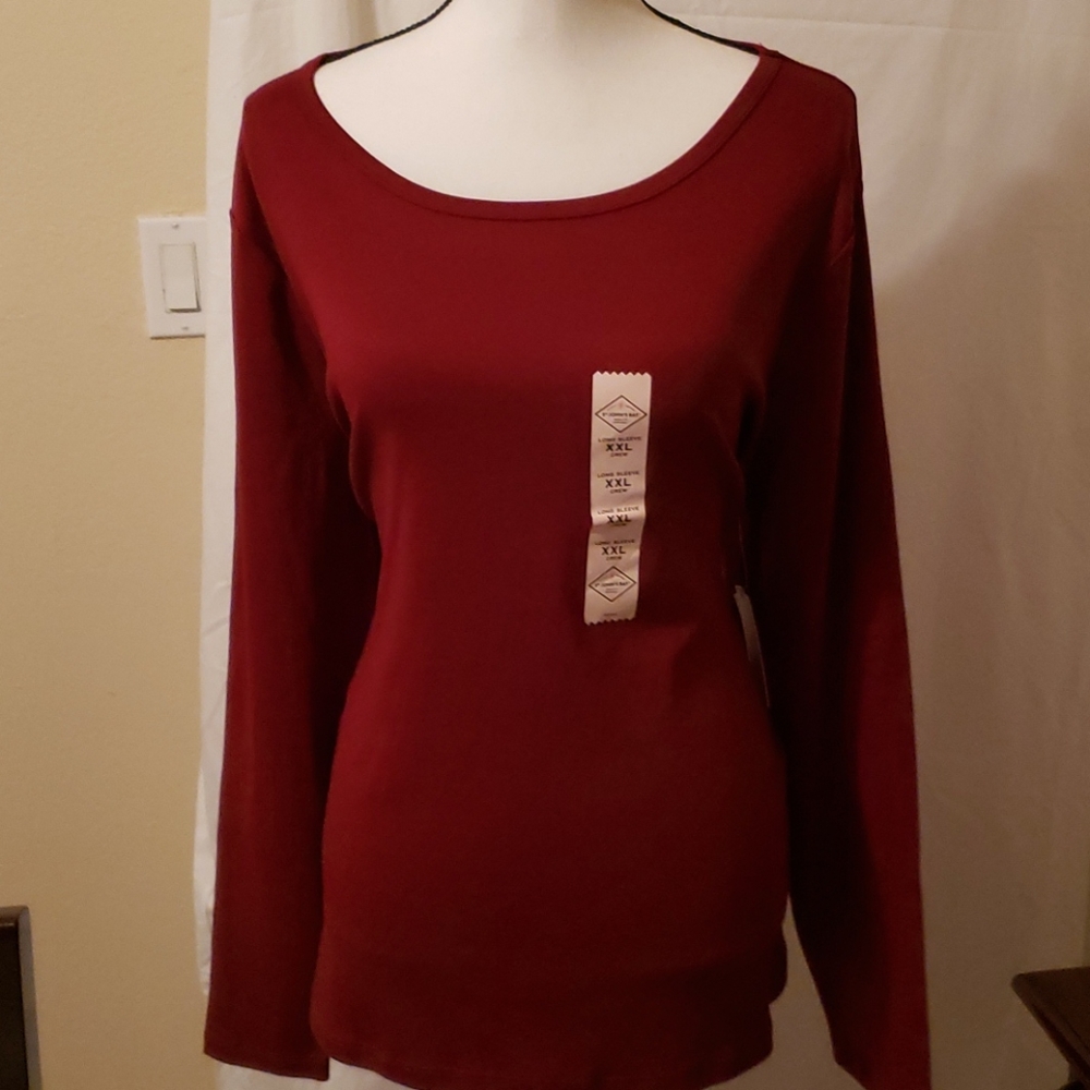 St John's bay woman blouse long sleeve